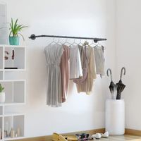 Metall Wandmontage Kleiderstange