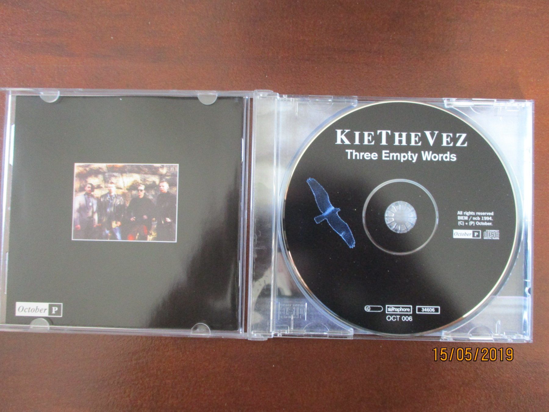 CD: Kiethevez - Three Empty Rooms – Usato da Liestal venduto da Disc-Point 1