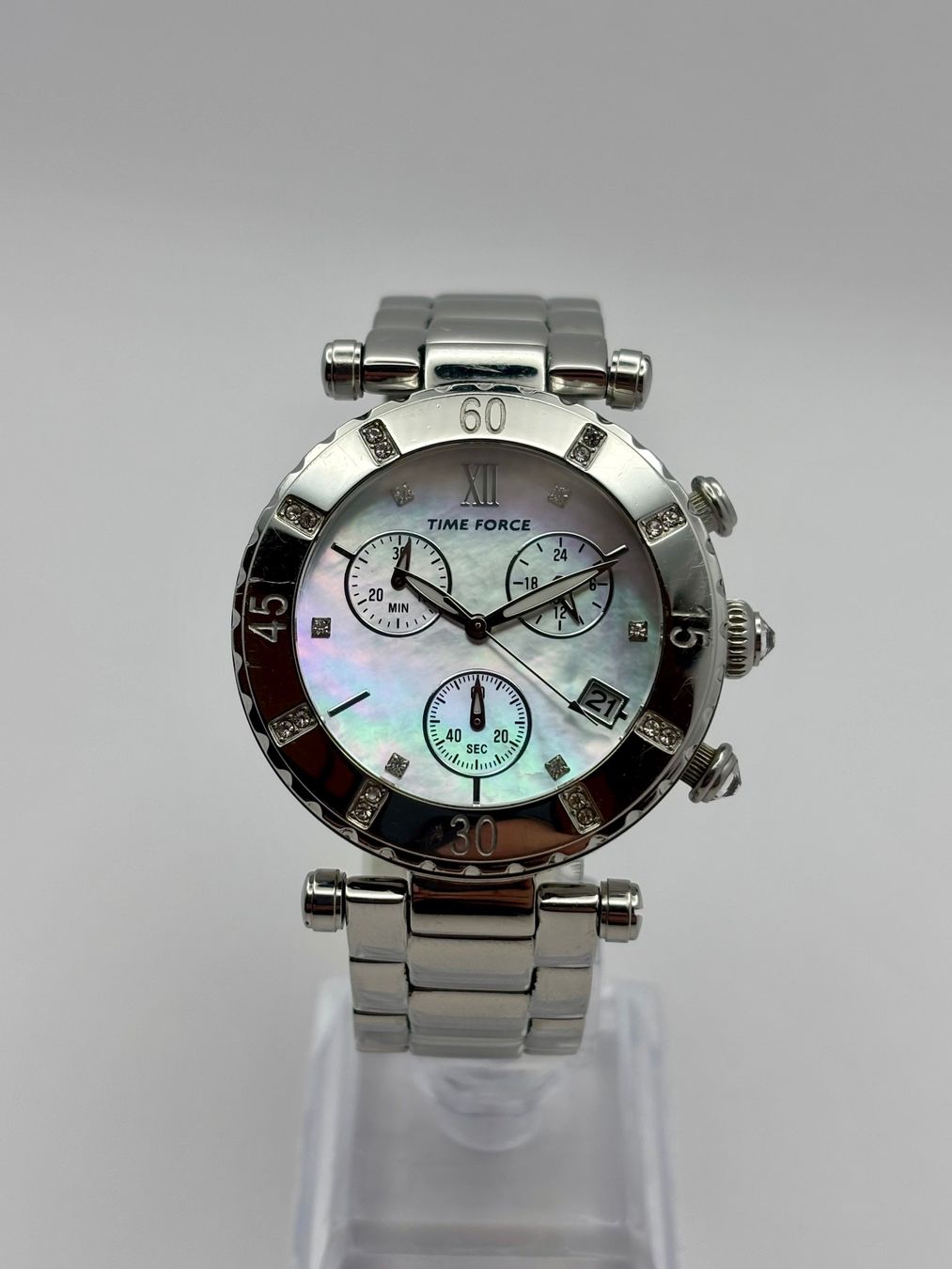 Uhren: TIME FORCE CHRONOGRAPH DATE – Gebraucht aus Rorschach von ZeitWerk.10 3