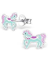 Pferd / Pony Kinderohrstecker 925 Silber
