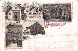 Maria Bildstein SG // 1899 Litho Pilgerhaus Benken SG