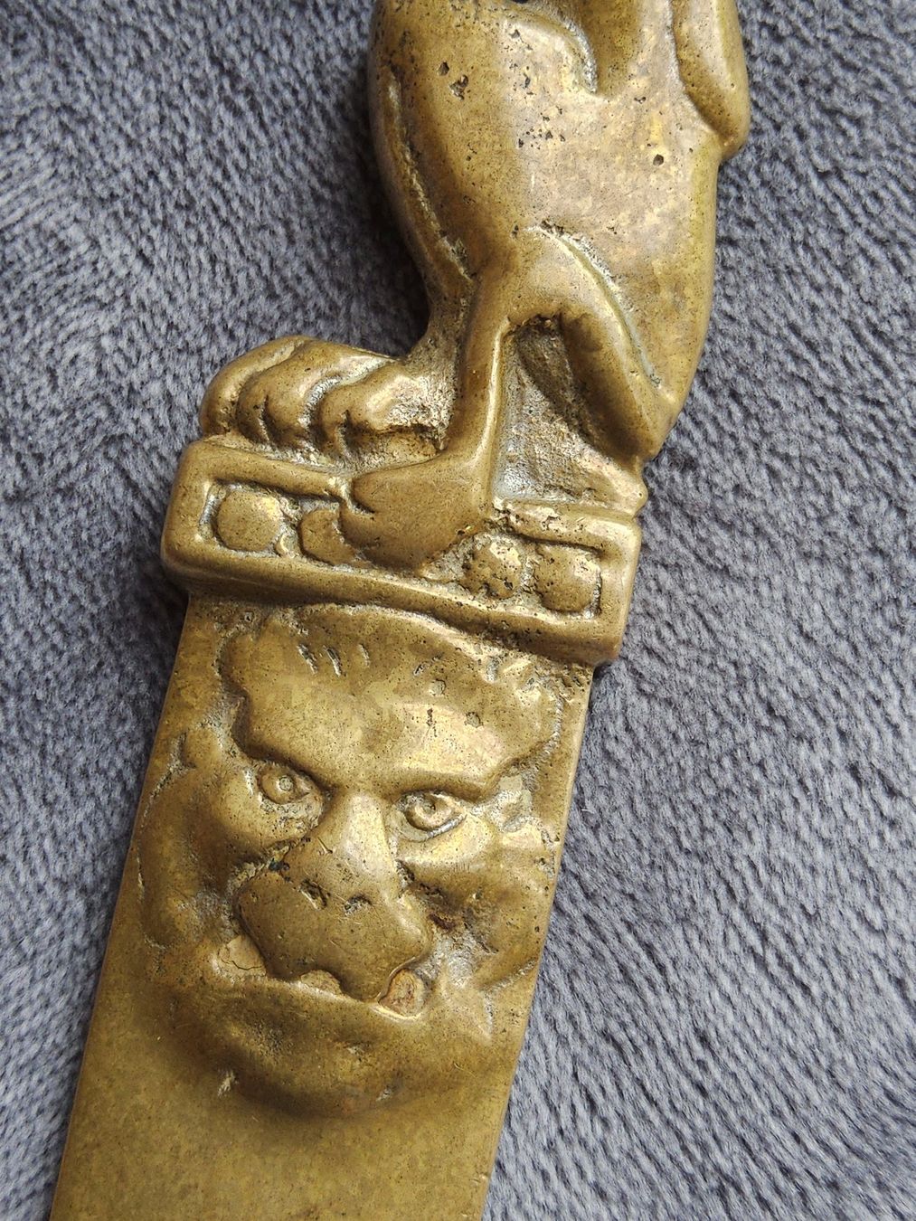 Sonstiger Bürobedarf: Antiker Messing Brieföffner Letter opener China – Gebraucht aus Zürich von sanwit 9