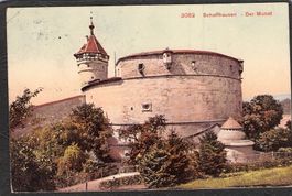 ^Schaffhausen , Der Munot , gel. 1909