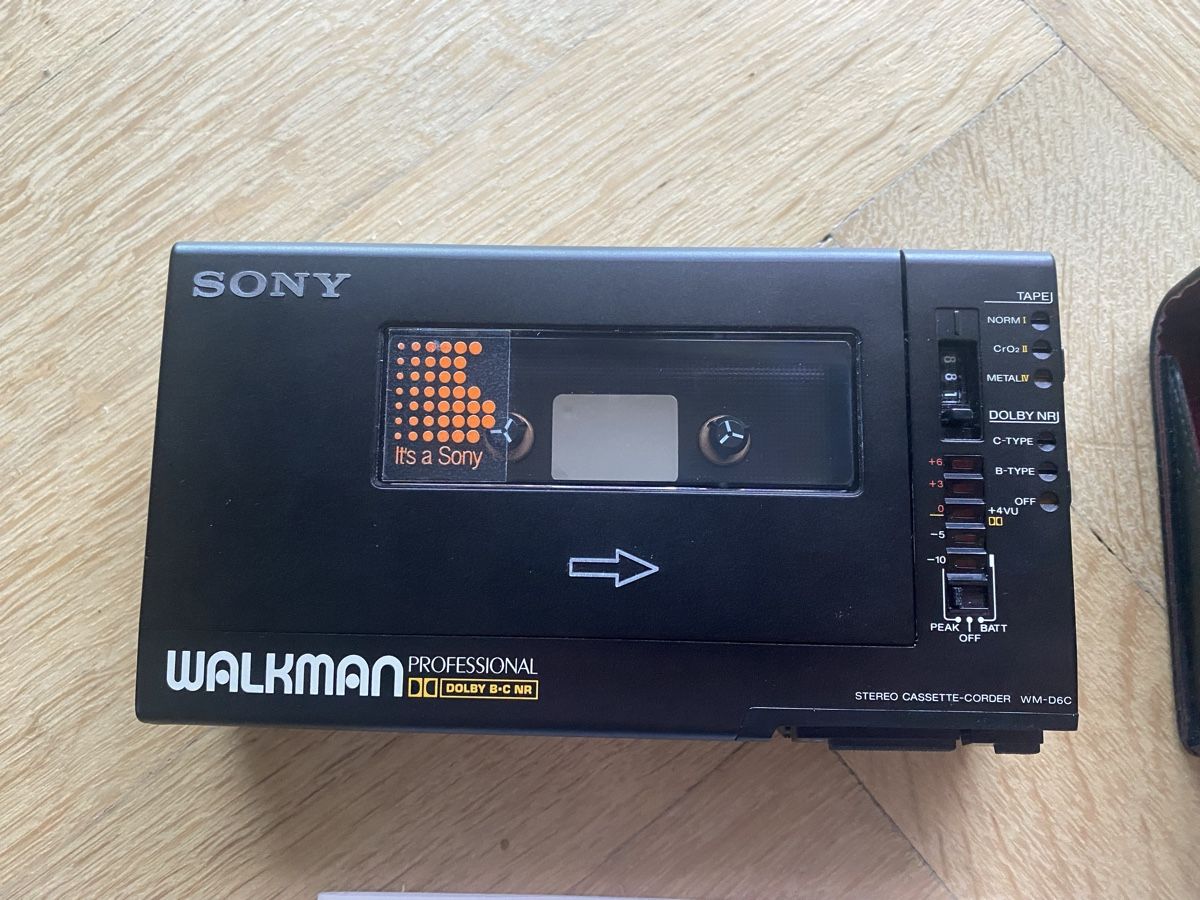 Musicassette: Sony Walkman Professional WM-D6C – Difettoso da Grenchen venduto da Vintagewatchoverdose 1