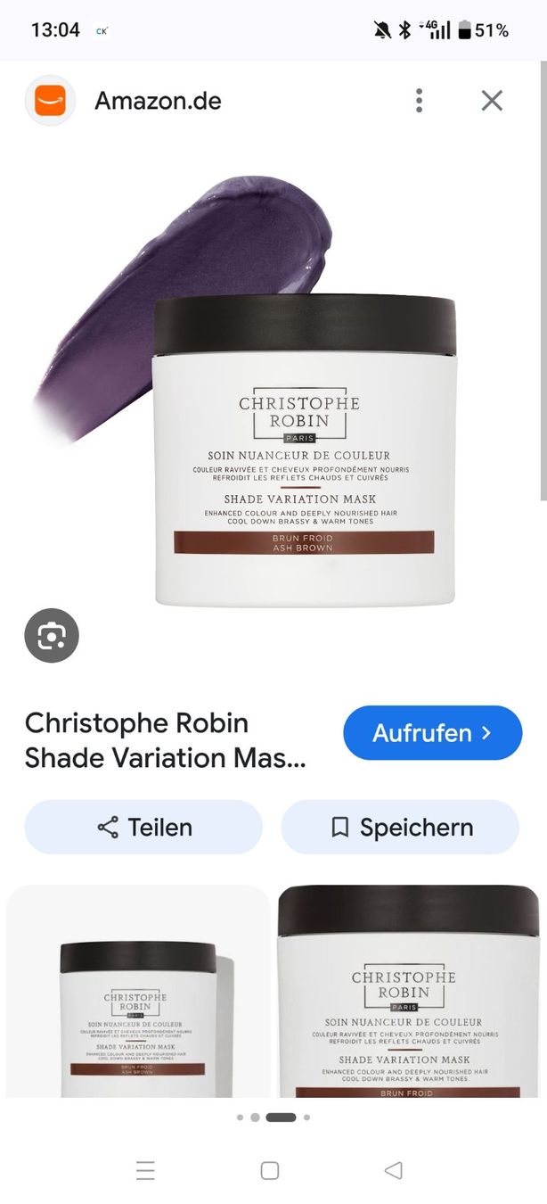 Färbemittel: Christophe Robin Shade Variation Mask Ash Brown – Neu und originalverpackt aus Diessenhofen von areya89 1