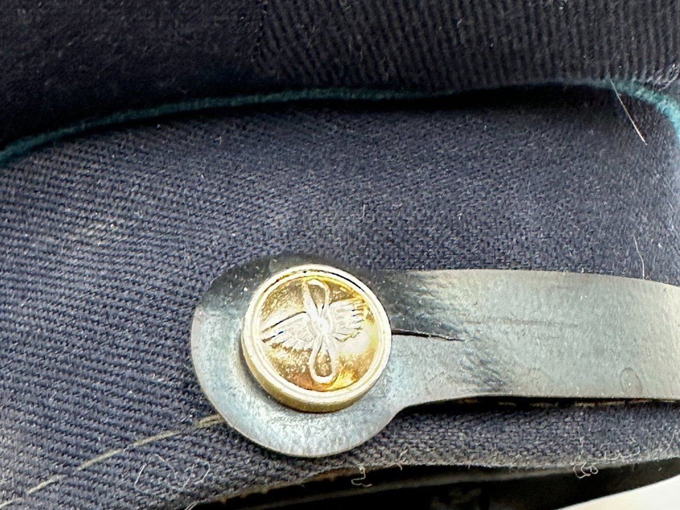 Uniformi: Offizierskappe Gr. 55 UdSSR Piloten Hut Armee? – Usato da Luzern venduto da Lager6640 8