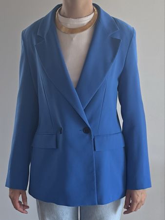Blazer bleu roi 