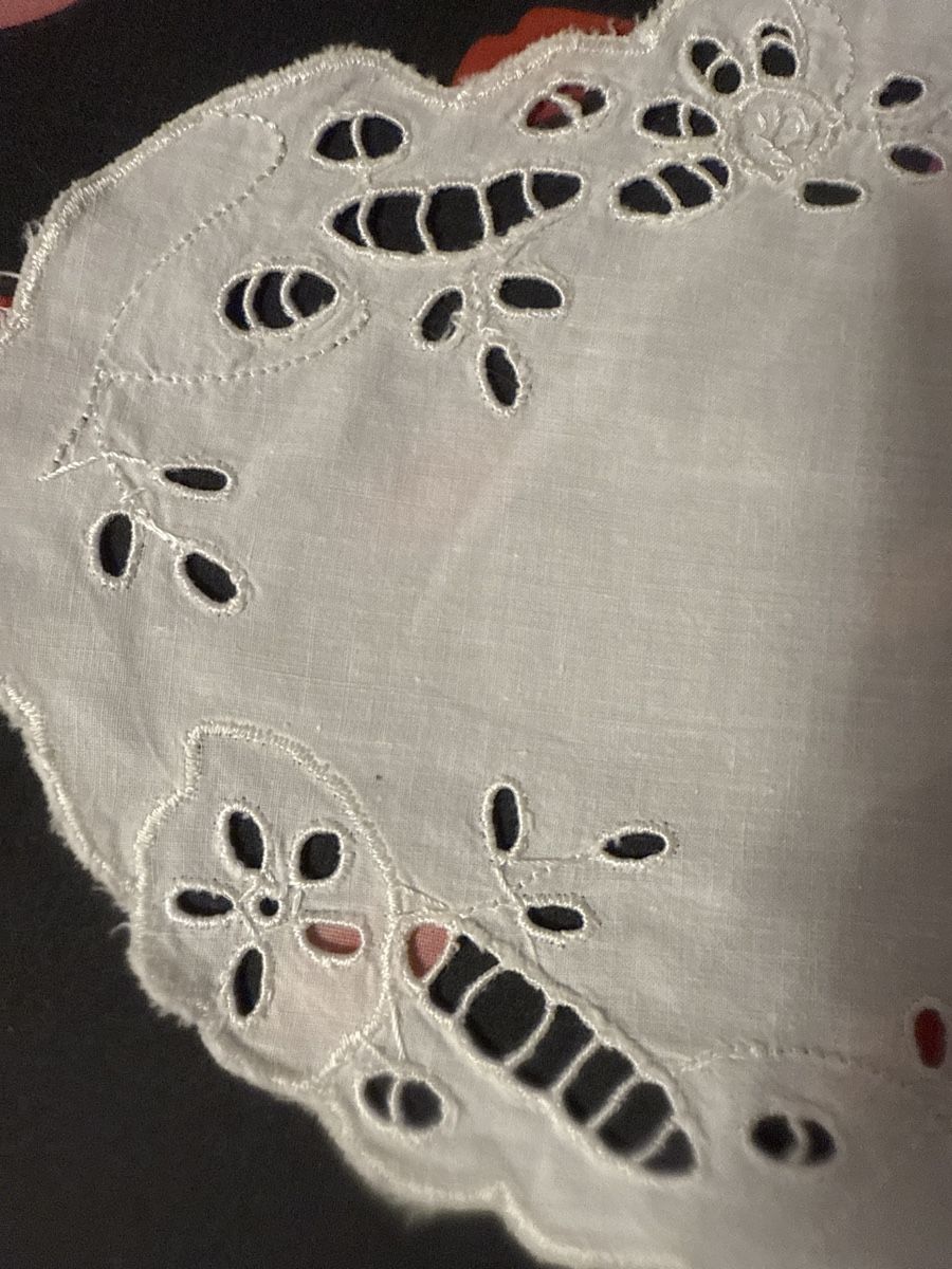 Altra biancheria da tavola: Vintage Deckchen, Handarbeit, weiss, filigranes Muster – Nuovo (secondo la descrizione) da Spreitenbach venduto da BIH2005 1