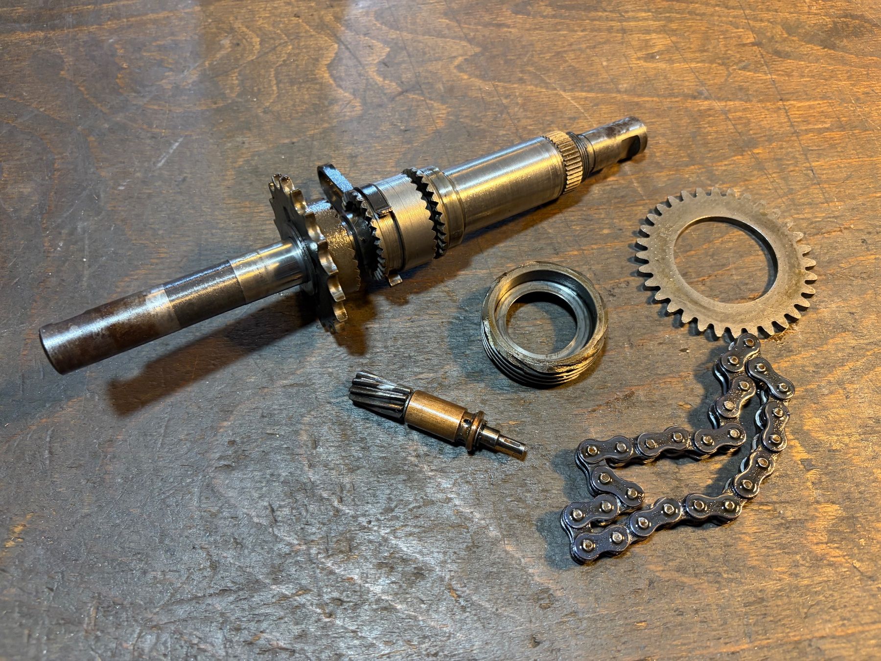 Sachs Parti ricambio per ciclomotori: Sachs 50/3 Pedalachse - Versand möglich – Difettoso da Hinwil venduto da Biketube