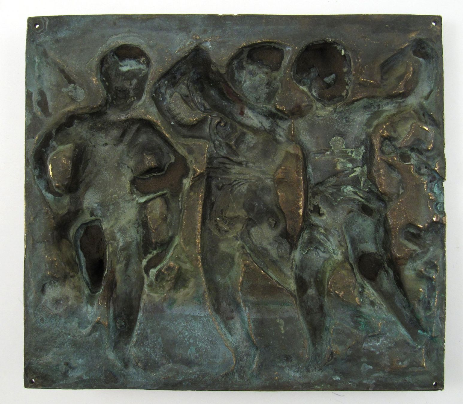 Sculptures & Statues: Bronze Platte mit Engeln – D'occasion à Meinisberg par duveen 7