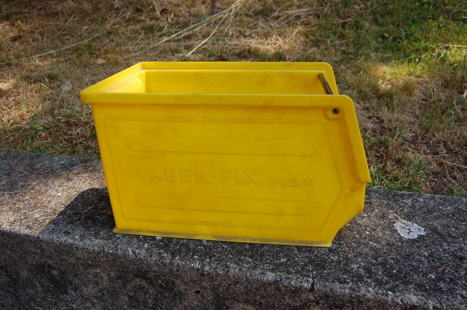 Behälter & Ähnliches: 14 Sichtlagerboxen gelb – Gebraucht aus Bauma von Dampf63 2