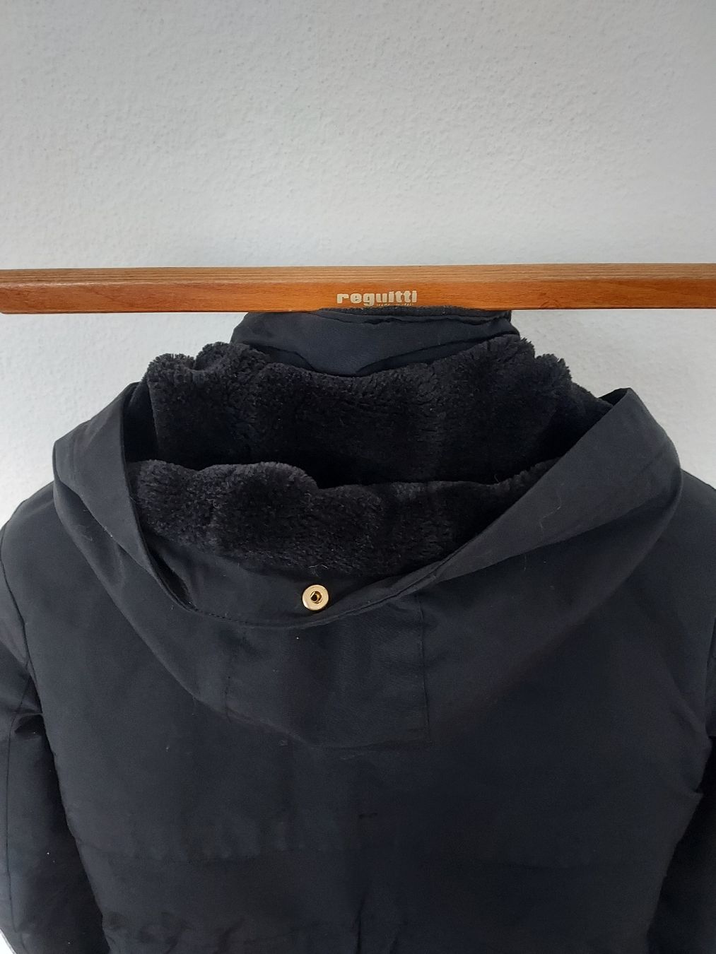 Zara Giacche: Parka Zara Basic noir, doublure chaude, taille M – Usato da Lausanne venduto da Kitty_Friperie 3