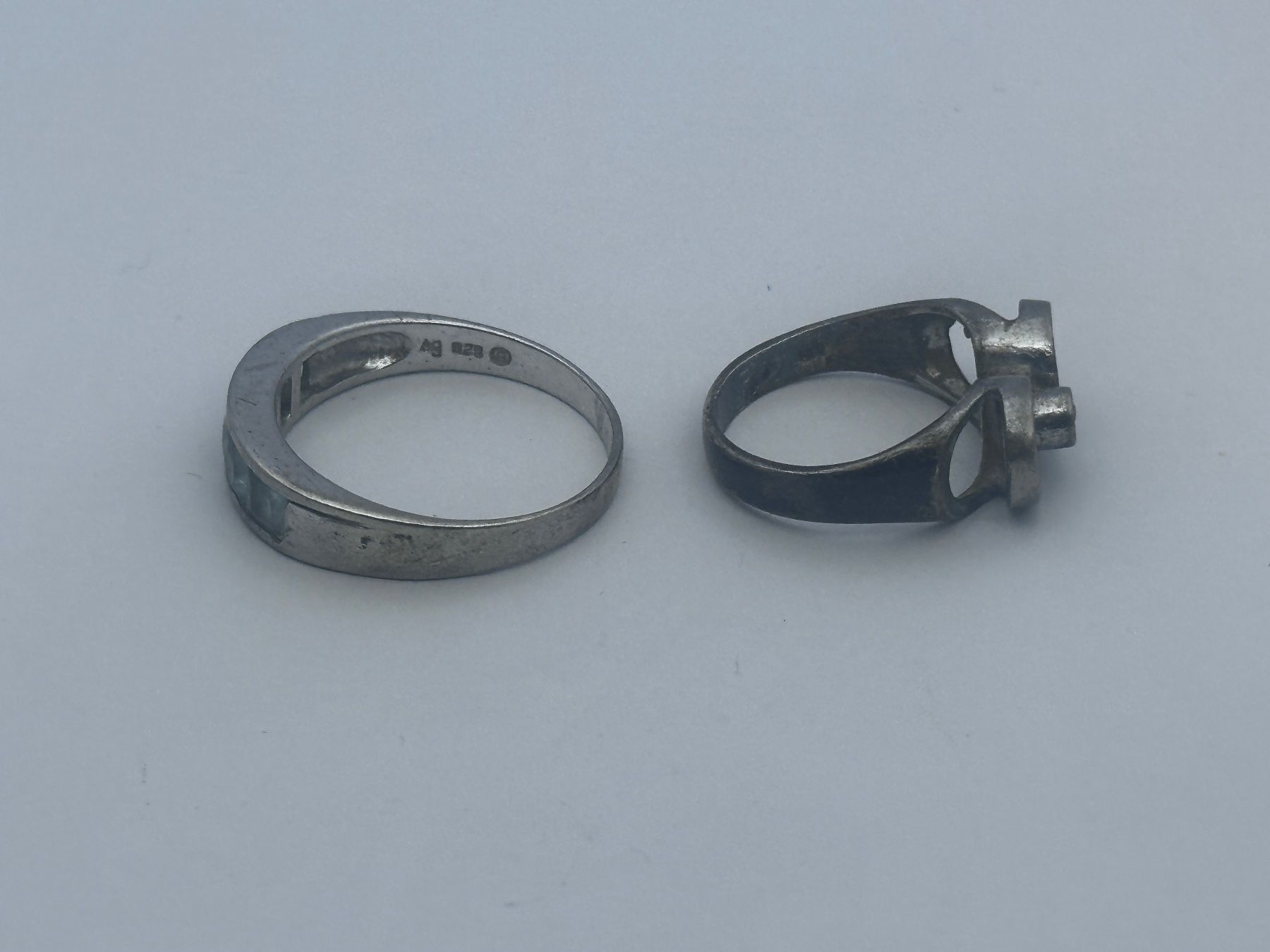Ringe: 2 Silber ringe – Gebraucht aus Brüttisellen von AlphaOmega05 2