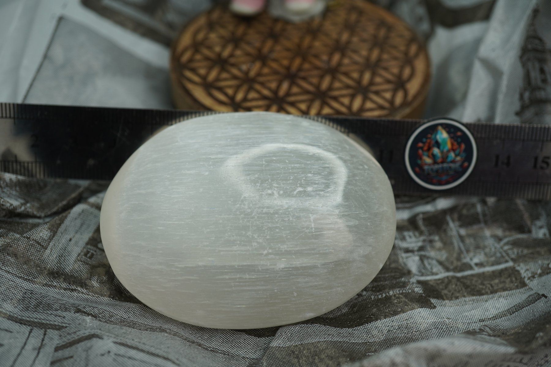 Minerali & Pietre curative: Selenit Xl Seifenstein     Ab 1.-  Topstone – Nuovo e nell'imballaggio originale da Eschenbach SG venduto da topstone 4