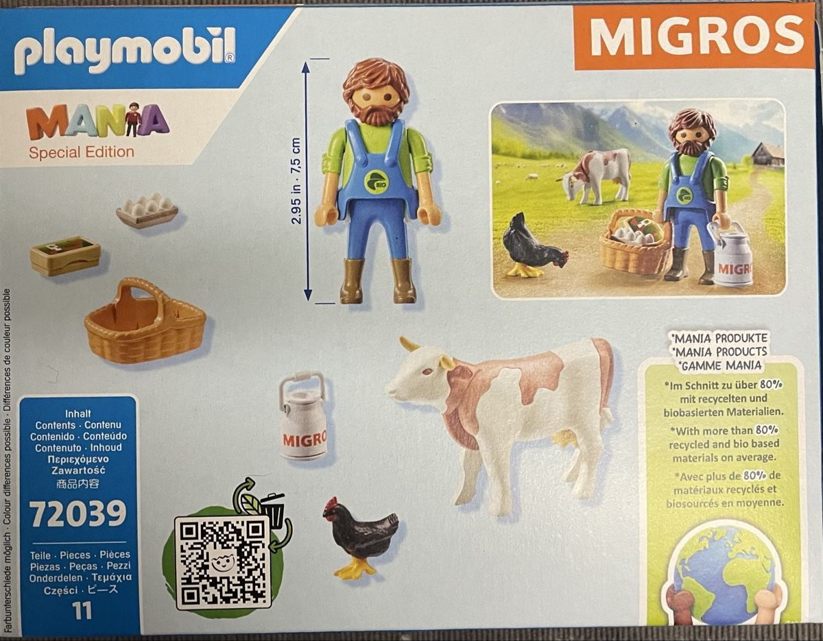 Playmobil Spielzeuge: Playmobil Migros Mania Bauer – Neu und originalverpackt aus Glis von taisiya078 1