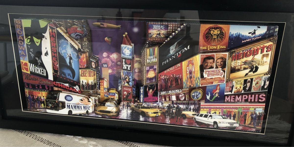 Poster & Bilder: New York Times Square Broadway 3D Bild – Gebraucht aus Oberwil BL von scorpio70 4