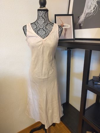 STREET ONE - Sommerkleid aus 100% Leinen Gr. 36