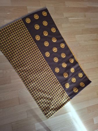 Designer Schal lang und breit mit tollem Muster