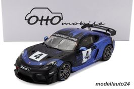 Porsche 718 Cayman GT4 RS CS 2021 blau schwarz / Otto Mobile