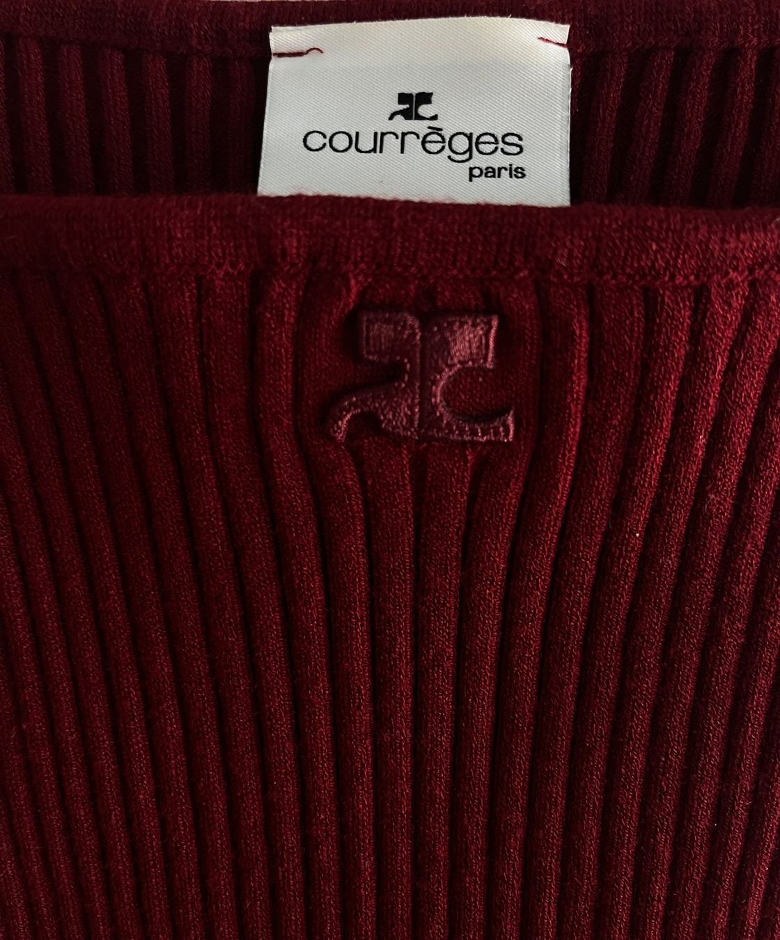 Tops: COURRÈGES cooles Top - Gr. XS – Gebraucht aus Jona von vanessasupermarket20 6