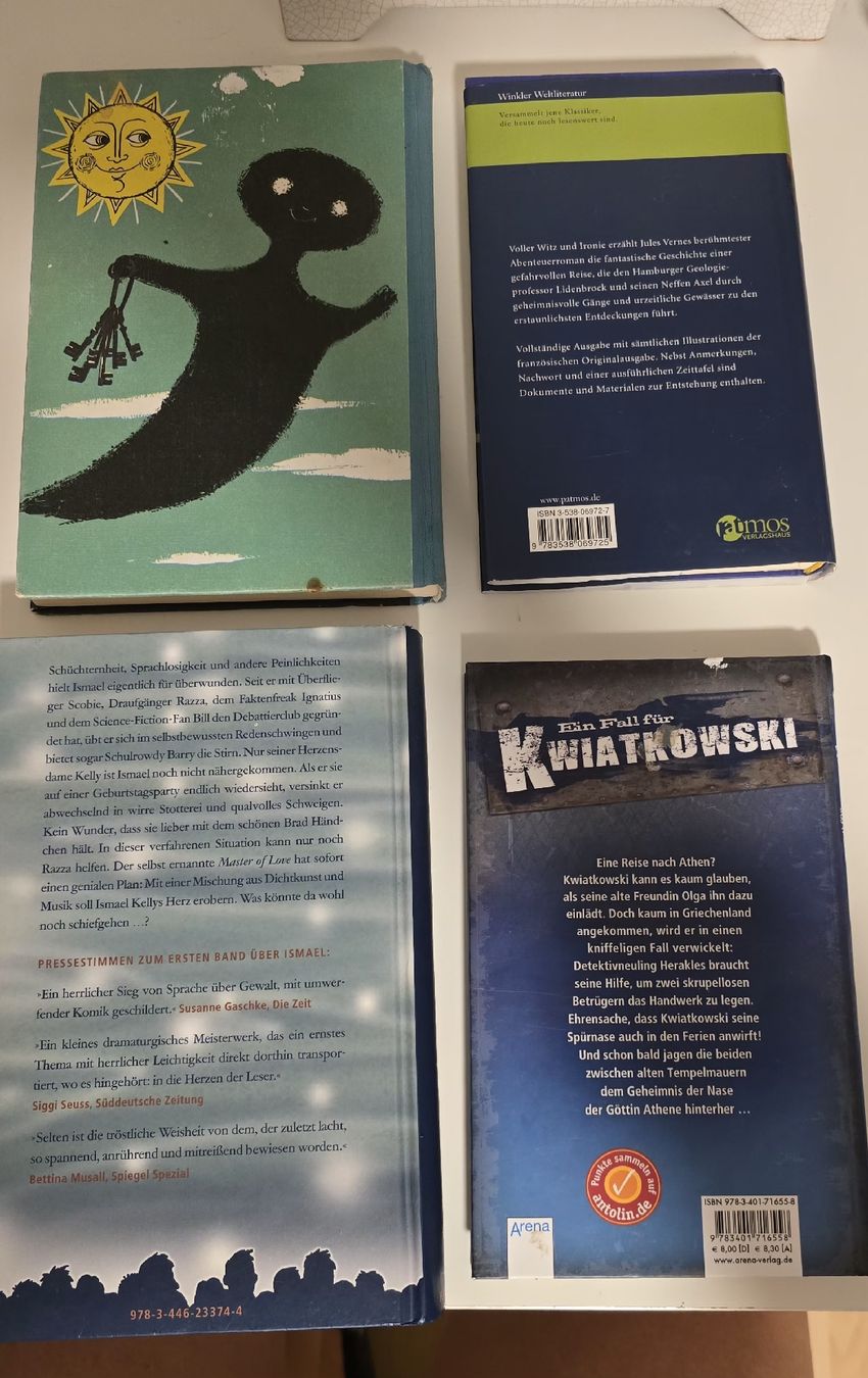 Bücher: 4x Buch – Gebraucht aus Zürich von sta_l6yj 1