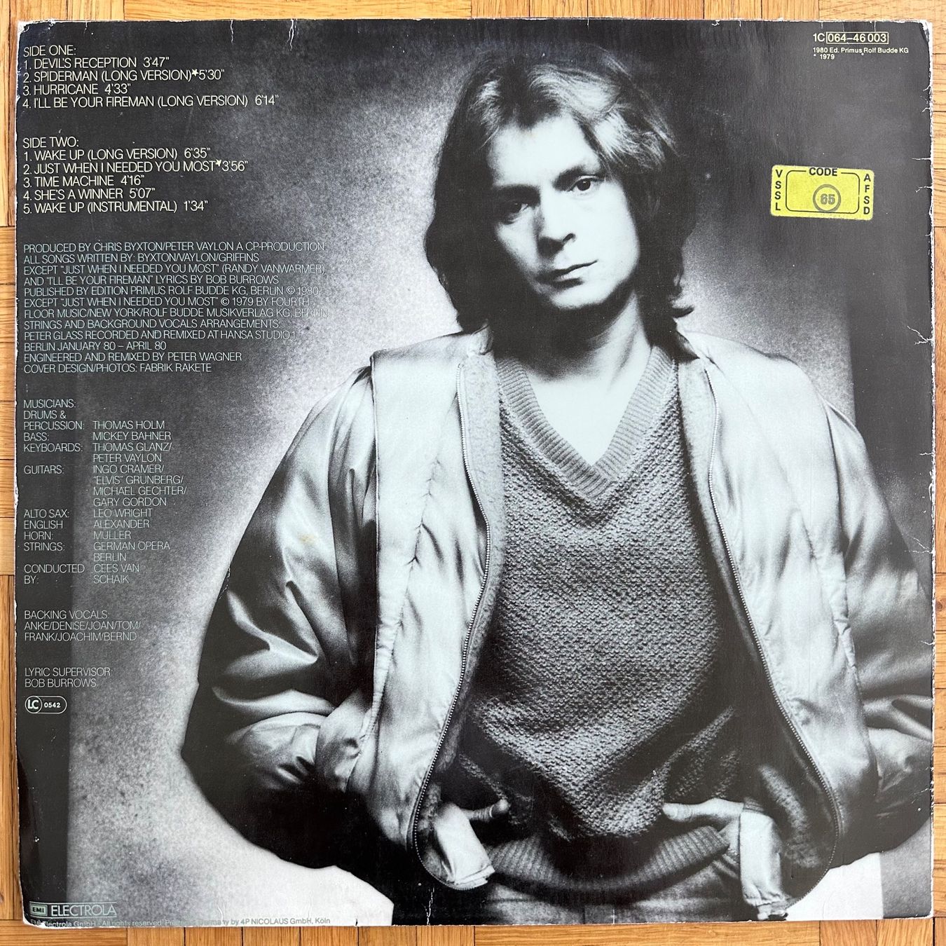 Dischi in vinile: LP - Peter Griffin - Hurricane Is Coming – Usato da Breganzona venduto da Onairda75 1