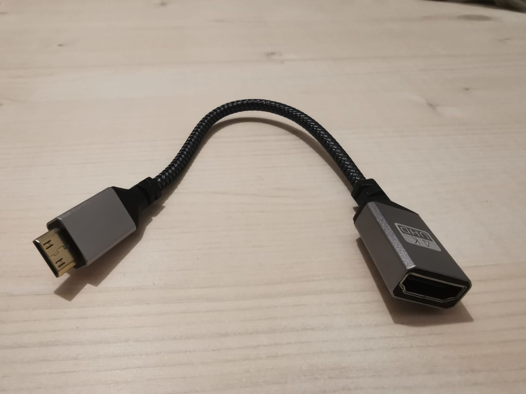 Adattatori: Adapterkabel Mini HDMI Stecker zu HDMI Buchse – Nuovo (secondo la descrizione) da Münsingen venduto da Nicij88 1