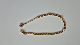 Paul Valentine Brilliant Curb Armband in Farbe Gold
