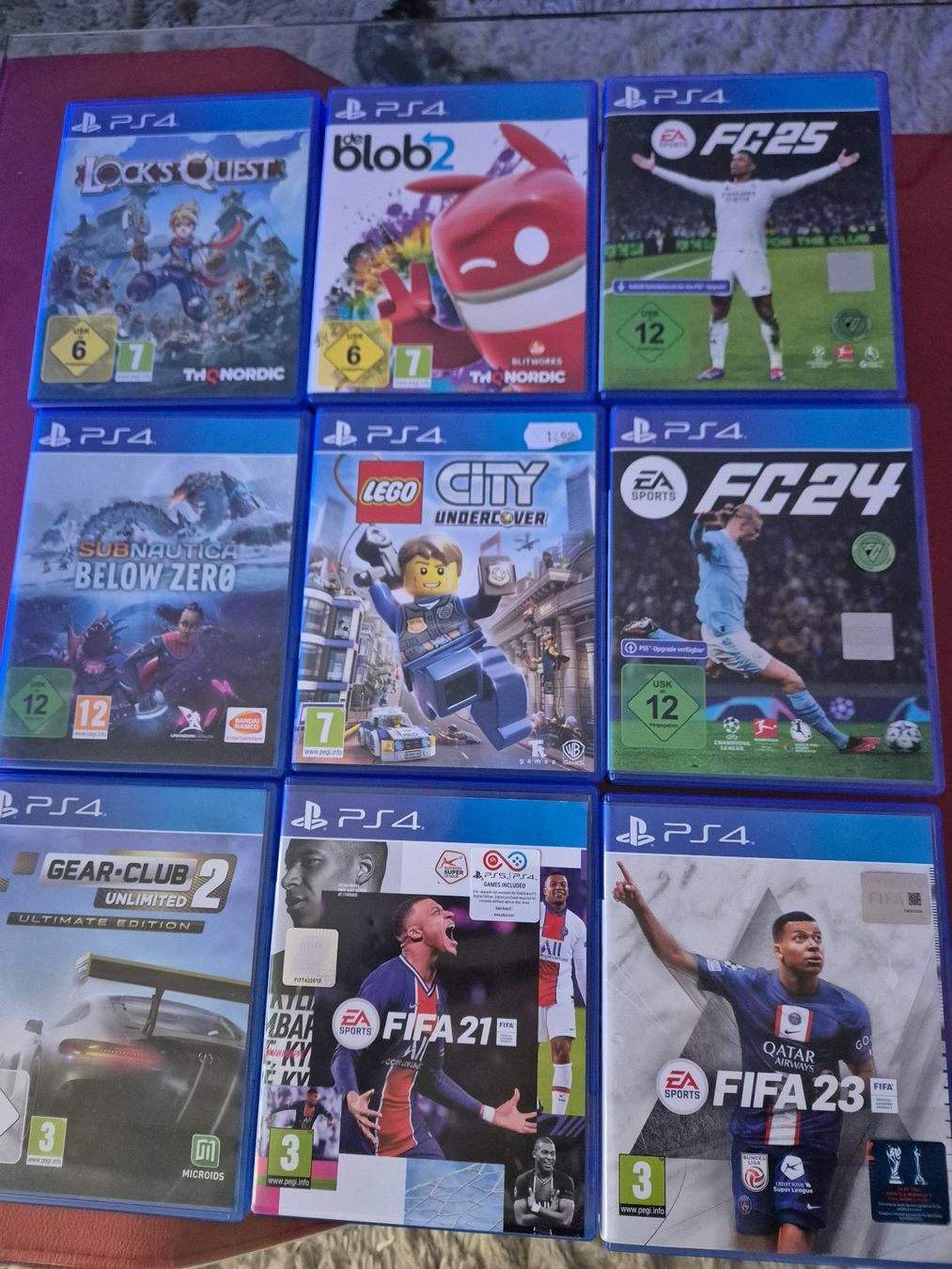 Sony Konsolen: PS4 Pro + 2 Controller + 9 Spiele – Gebraucht aus Dättwil AG von dida123 1