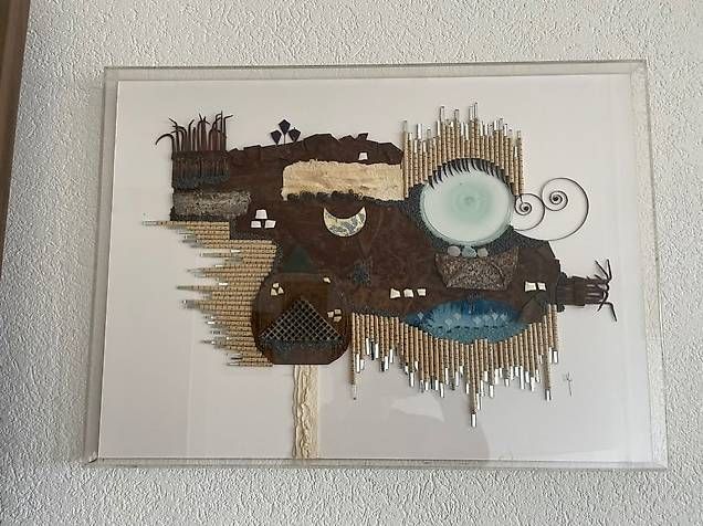 Foto & Immagini: Ueli Hofer  originale Materialcollage  Schweiz, 1993 – Usato da Belpberg venduto da groovecat 1
