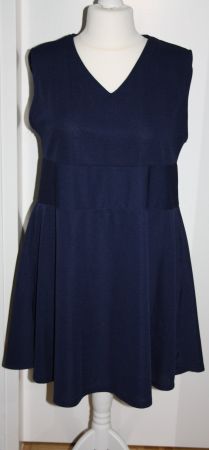 Kleid ohne Ärmel dunkelblau Gr. XL