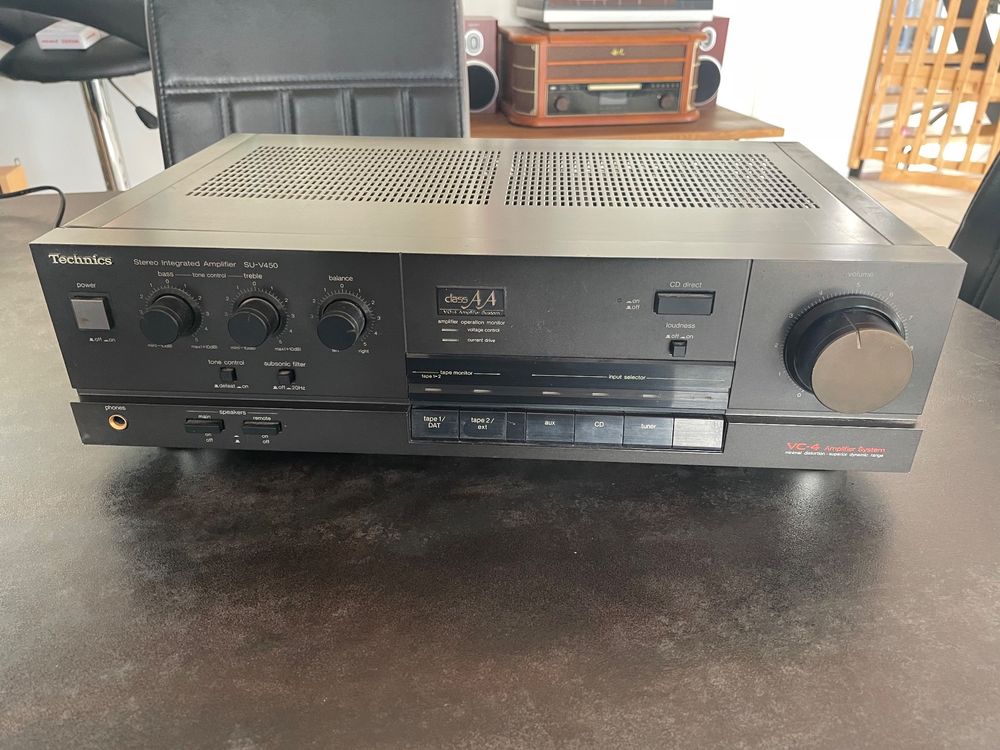AMPLIFICATEUR TECHNICS STEREO Integrated Amplifier Su-7300 / Vintage