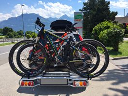 Fahrradträger für Anhängerkupplung für 3 Velos gebraucht