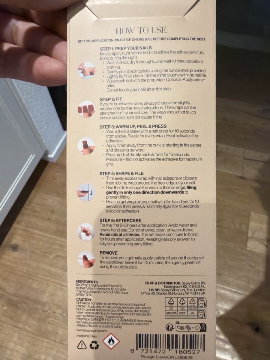 Nagellack: Nail Foils – Neu und originalverpackt aus Stallikon von RTagel 2