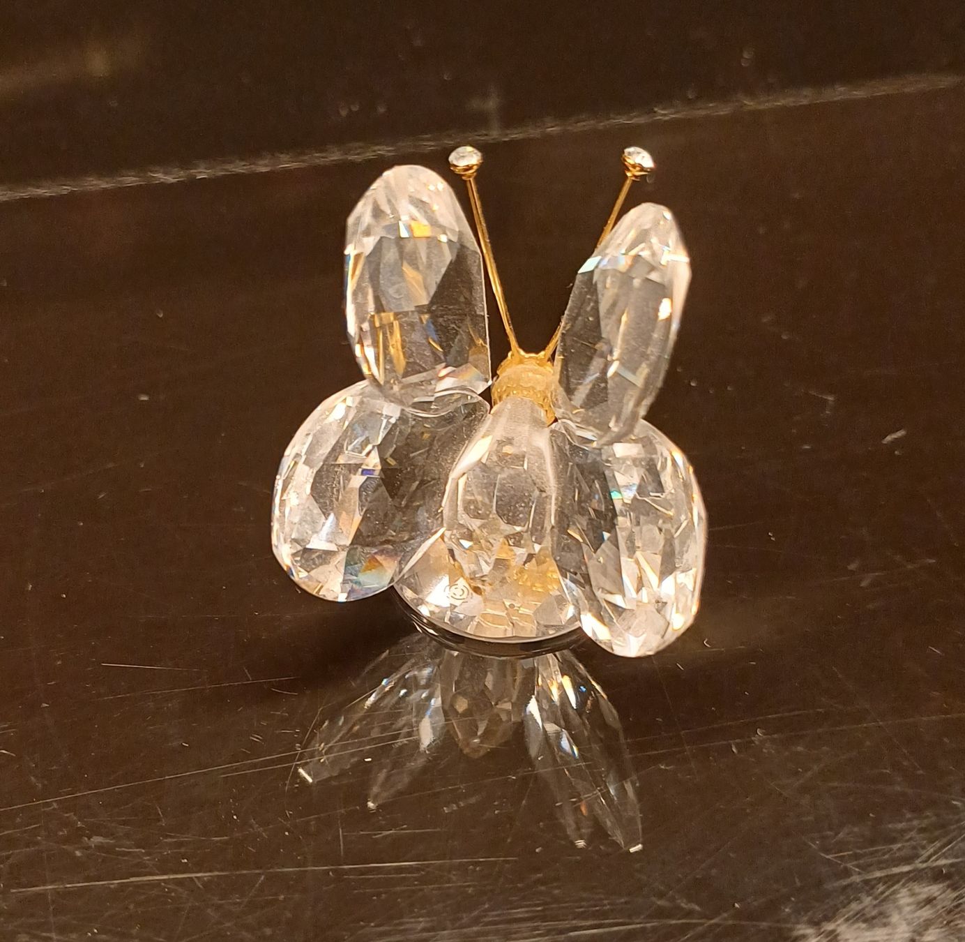 Swarovski Statuette: Swarovski Schmetterling klein – Usato da Unterägeri venduto da fand6314 2