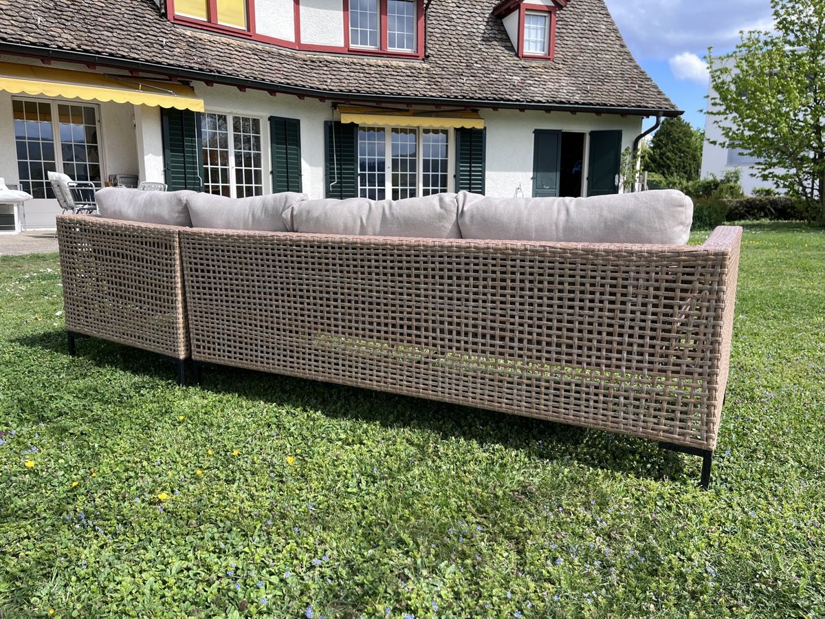 Sofas: Outdoor-Lounge-Set Rattan – Gebraucht aus Oetwil a d Limmat von  3