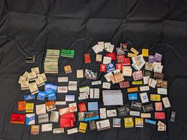 Vintage Zündholzschachteln Sammlung – ca. 140 Stk. Raritäten