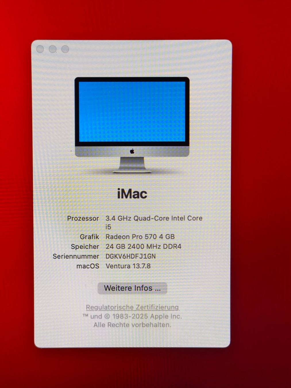 Apple PC: iMac Mainboard 2017 27" 5k Ersatzteil – Usato da Möhlin venduto da mcintel 2