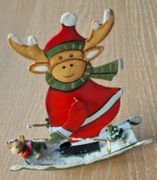 Weihnachtsdeko, Schaukel Weihnachtselch