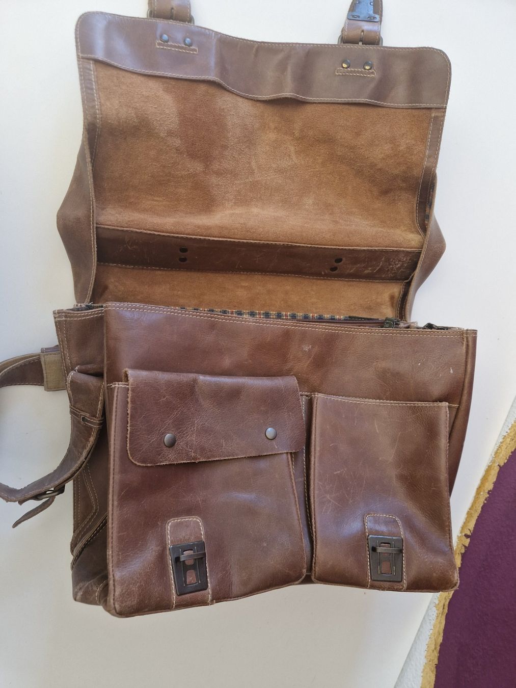 Aunts & Uncles Valigie & Borse: Ledertasche – Usato da Basel venduto da ilmondo 1