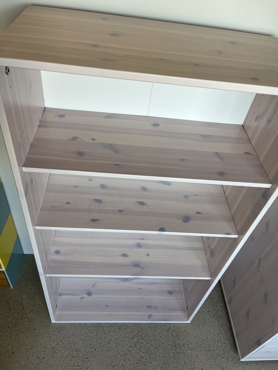 Regale: Flexa Wandregal mit 5 Fächern – Helle Holzoptik – Gebraucht aus Birsfelden von Ric8do 3