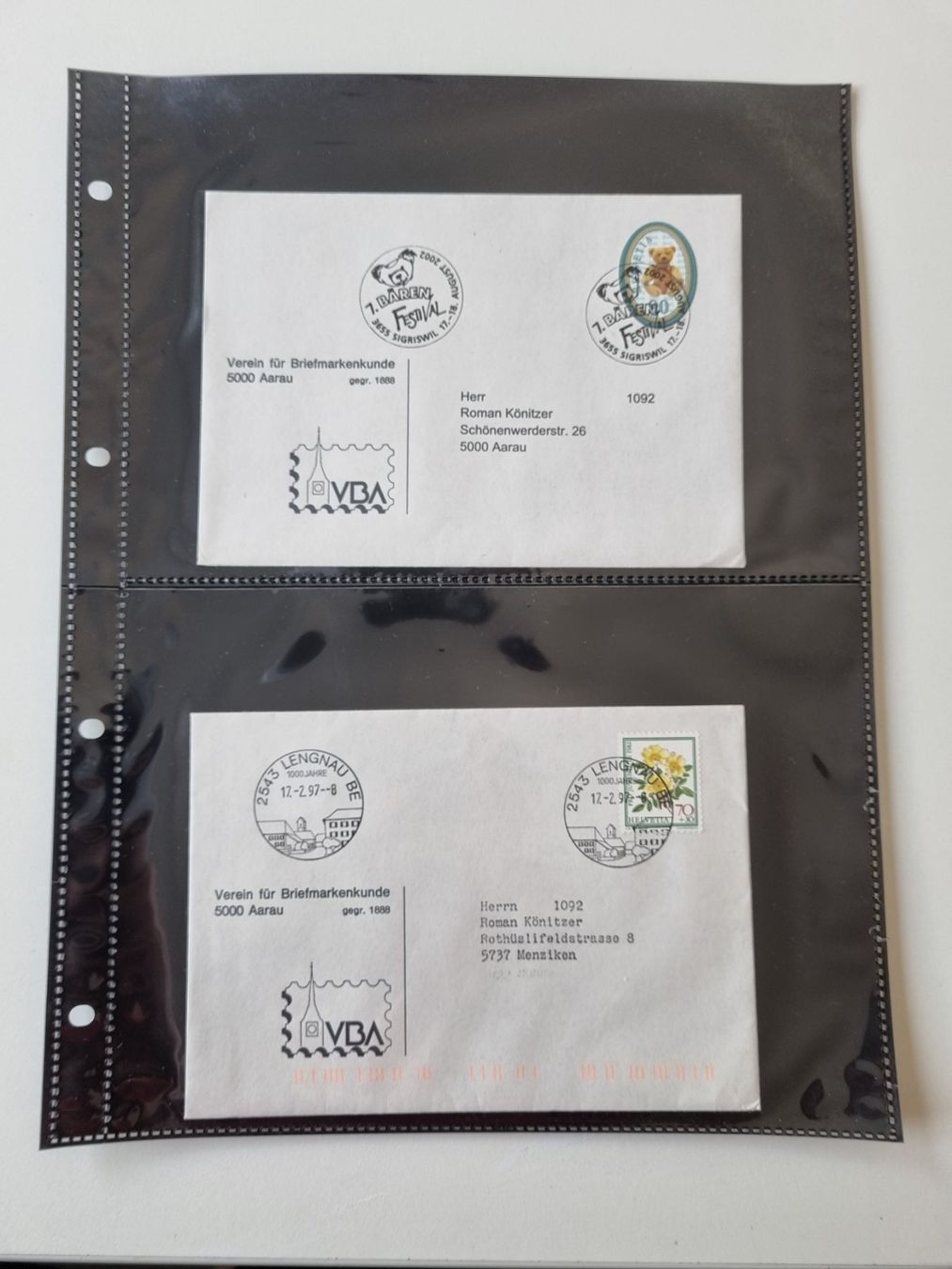 Tous les timbres: FDC Briefe – D'occasion à Aarau par Rkoenitzer 2
