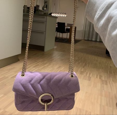 Sandro Paris Tasche, lila, neuwertig