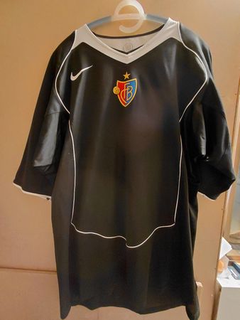 FC Basel Trikot Nike schwarz Grösse XXL guter Zustand