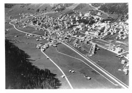 Davos Platz  Ad Astra Fliegeraufnahme 1923