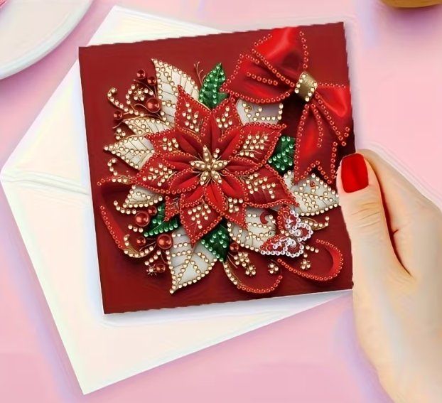 Kits de loisir créatif: Diamond Painting 6 Stück Weihnachtskarten – Neuf avec emballage d'origine à Obergösgen par Diamond-Painting