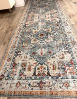 Moderner Teppichläufer, Vintage-Look, 100x300 cm!