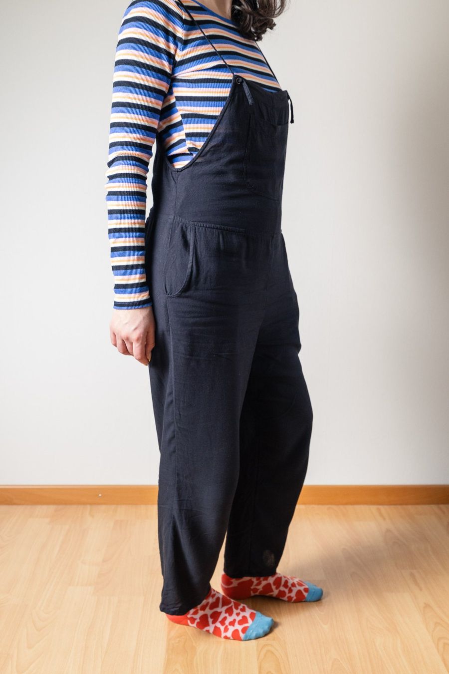 Jumpsuits: Salopette en viscose noire RVCA – Gebraucht aus Biel/Bienne von Noisynoina 2