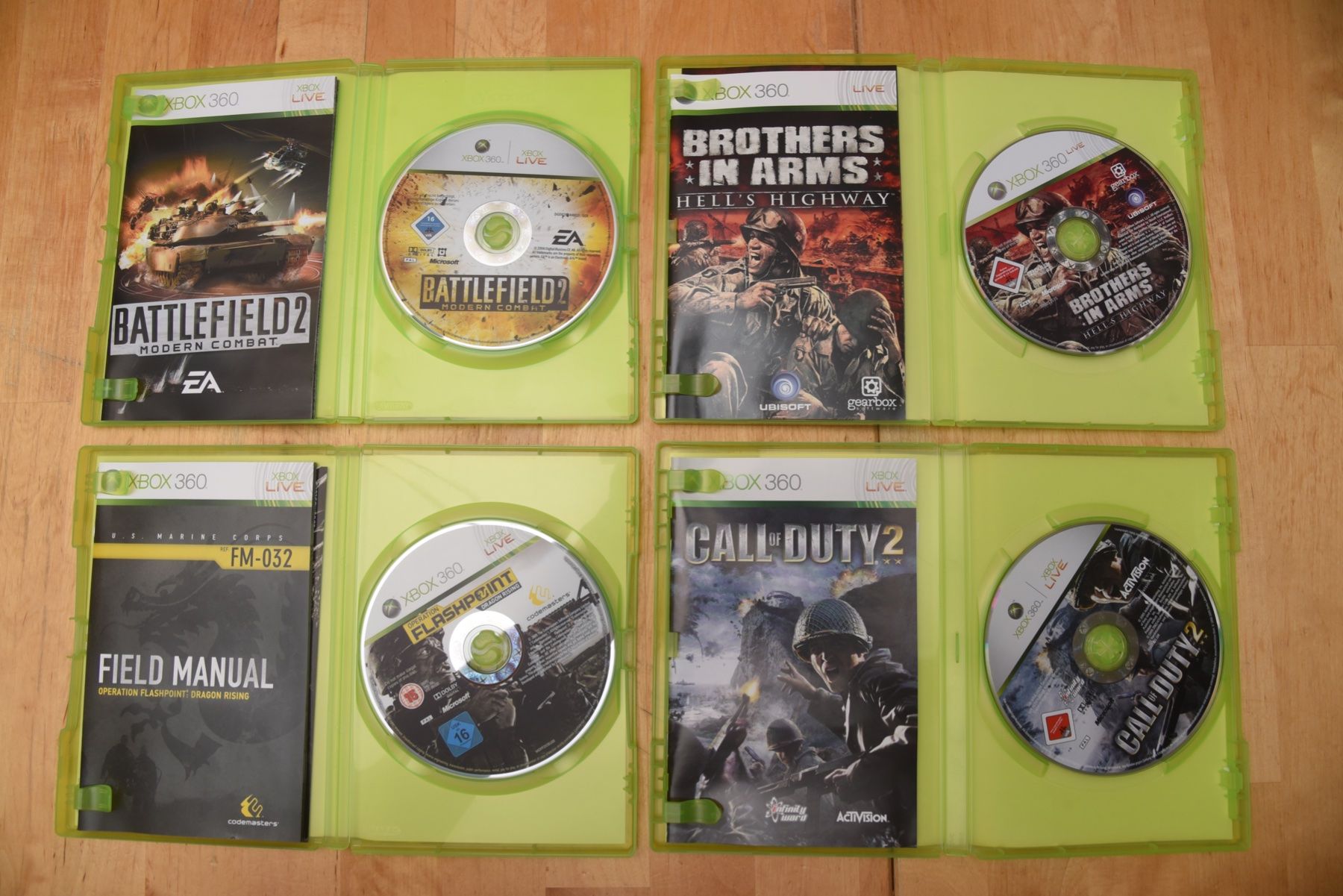 Giochi: Brothers in Arms + Battlefield2 + CoD2 +Operation Flashpoint – Usato da Frenkendorf venduto da gelbeZinnie 1