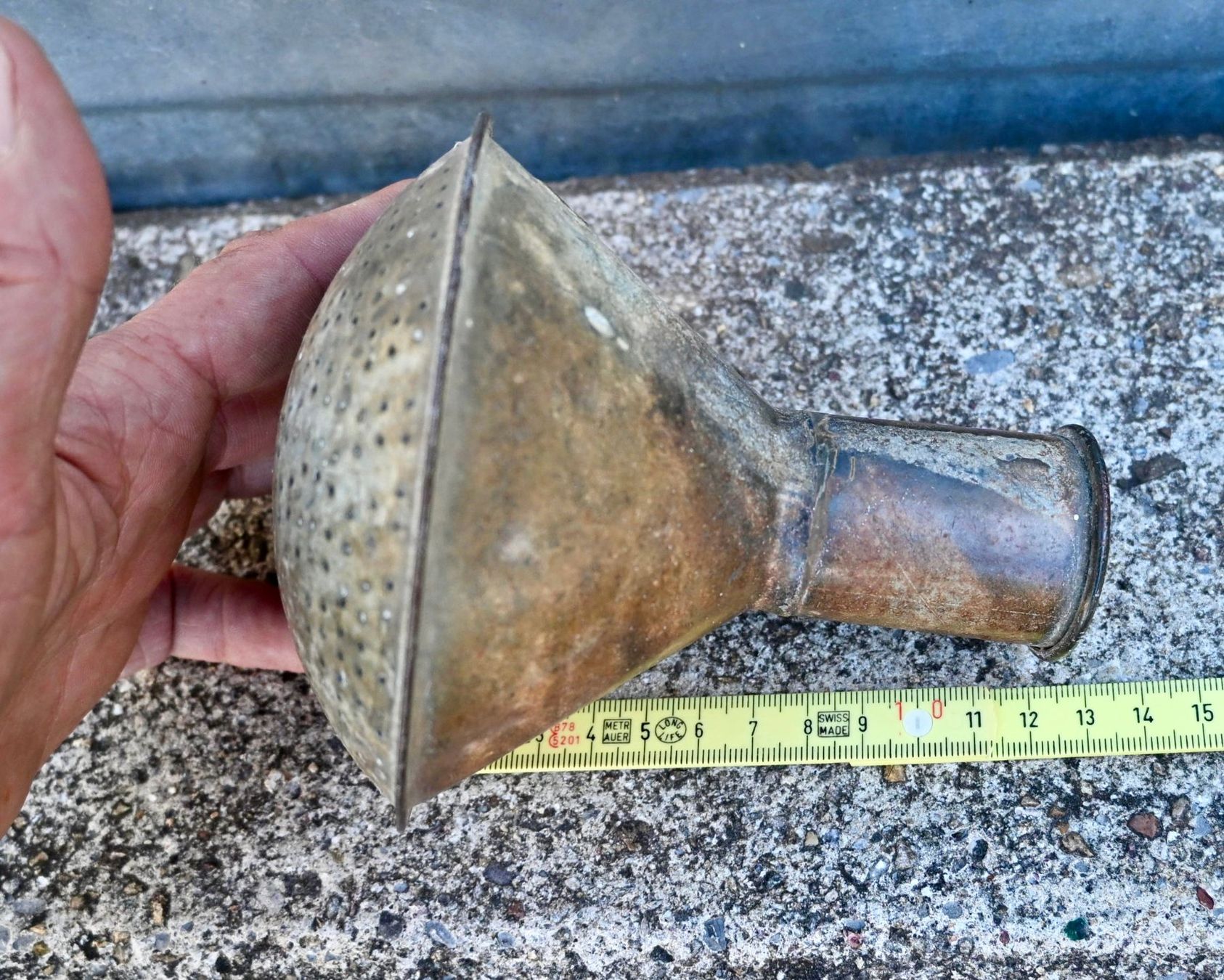 Annaffiatura & Irrigazione: antike SCHNEIDERBRAUSE 12L Giesskannen - Brausekopf – Usato da Pfaffhausen venduto da mono_rec 1